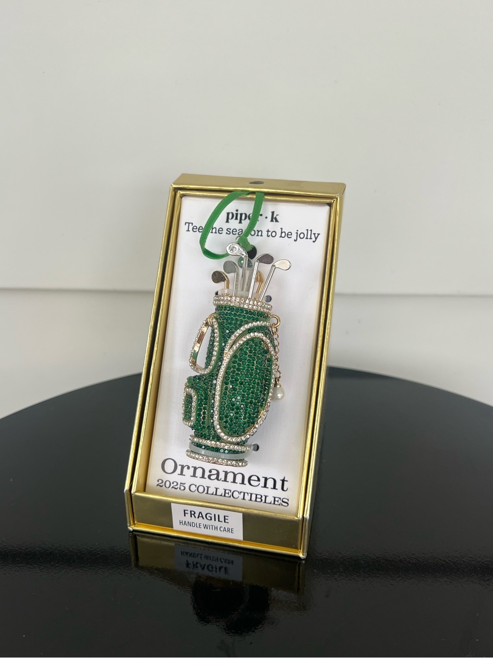 Piper-K Golf Rhinestone Ornament 2025 Collectibles - Picture 3 of 8